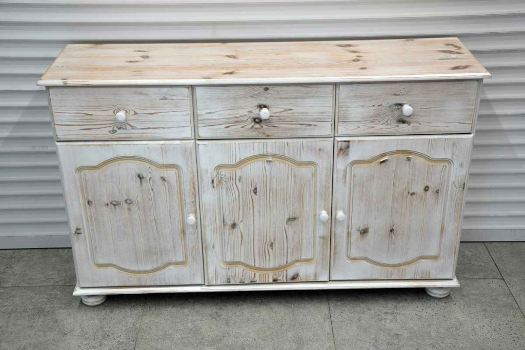 komoda z drewna sosnowego - jak nowa Olsztyn - zdjęcie 1