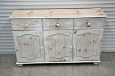 komoda z drewna sosnowego - jak nowa