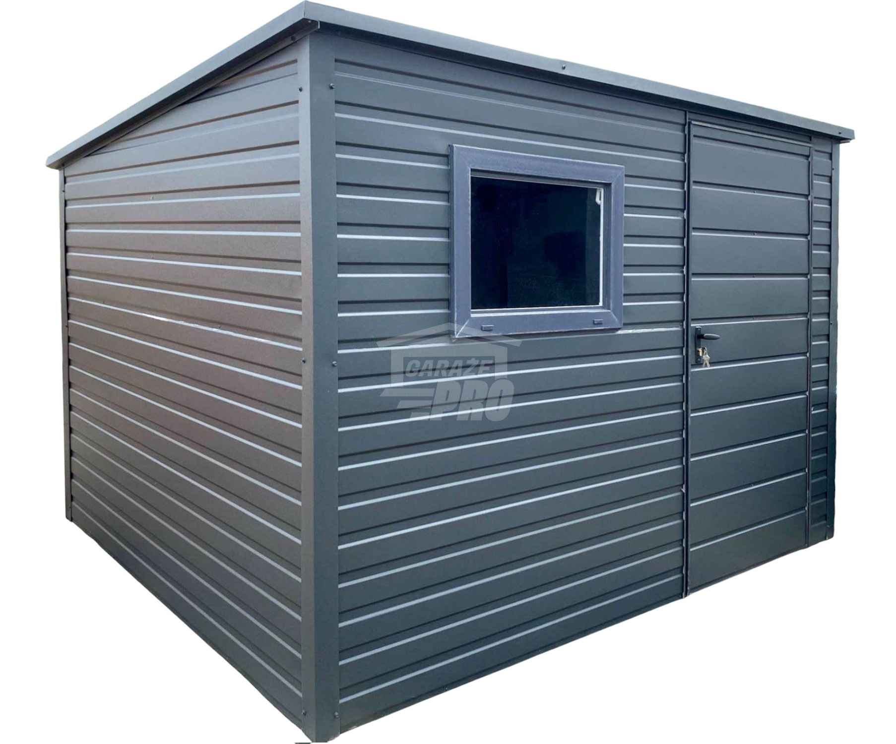 Schowek - Domek Ogrodowy 2,5x2m  Drzwi okno dach spad w tył GP545 Wieliczka - zdjęcie 1