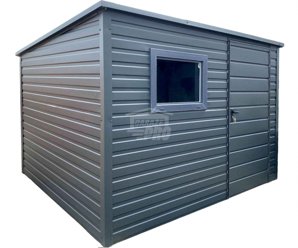 Schowek - Domek Ogrodowy 2,5x2m  Drzwi okno dach spad w tył GP545 Wieliczka - zdjęcie 1