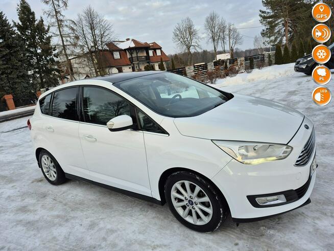 Ford C-Max 1.5 tdci navi pdc led lift import francja bez rdzy !! Drelów - zdjęcie 1