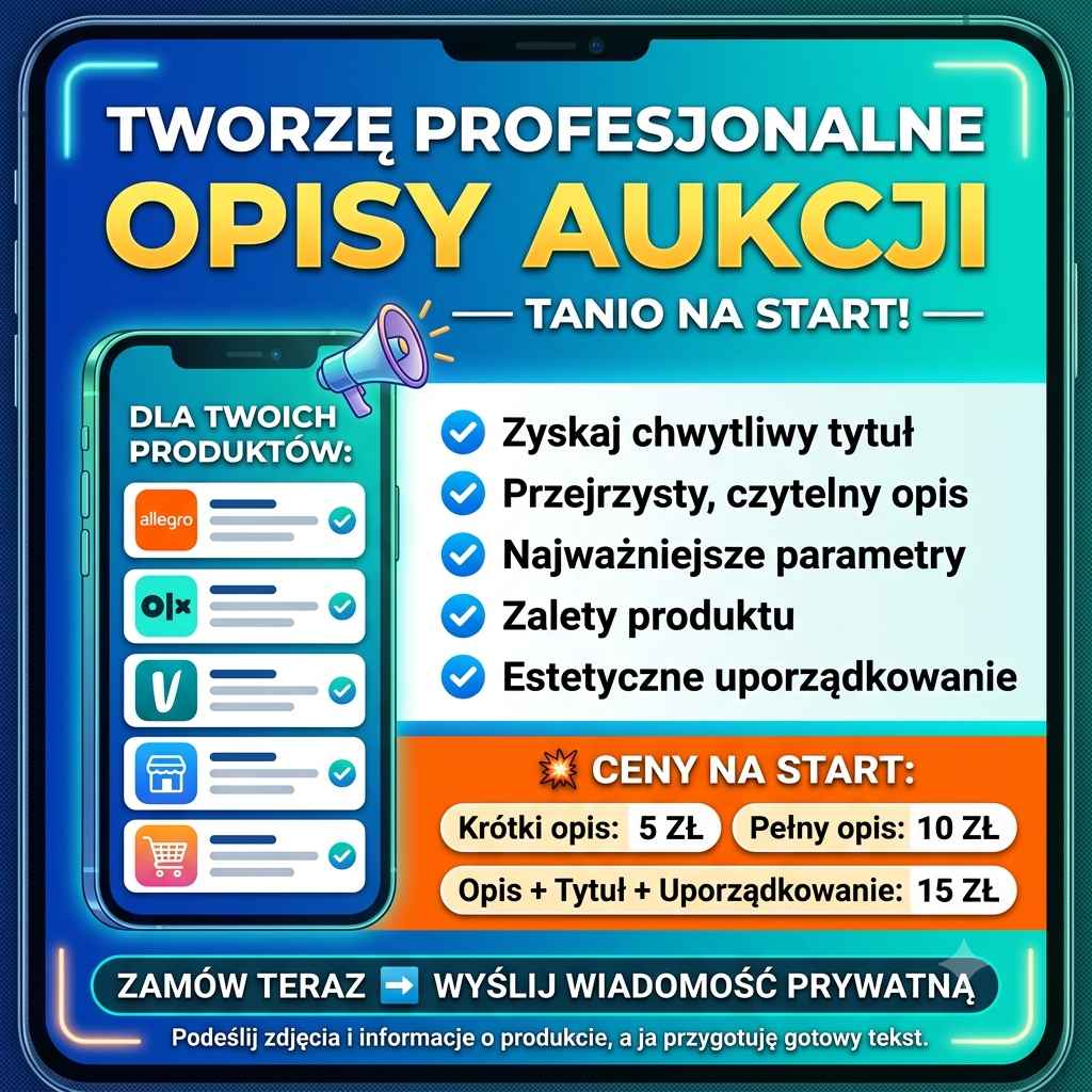 Zrobię opisy produktu Ryjewo - zdjęcie 1