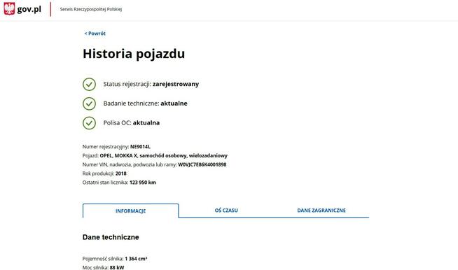 Opel Mokka Benzyna Zarejestrowany Ubezpieczony Elbląg - zdjęcie 2