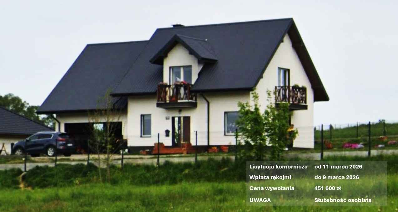 Nowy dom, licytacja komornicza, służebność osobista Równe - zdjęcie 1