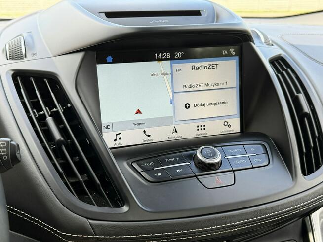 Ford Kuga 2,0TDCi 180KM ViGNALE/AWD/Skóra/Serwis/Led/Navi/Android/PDC Węgrów - zdjęcie 7
