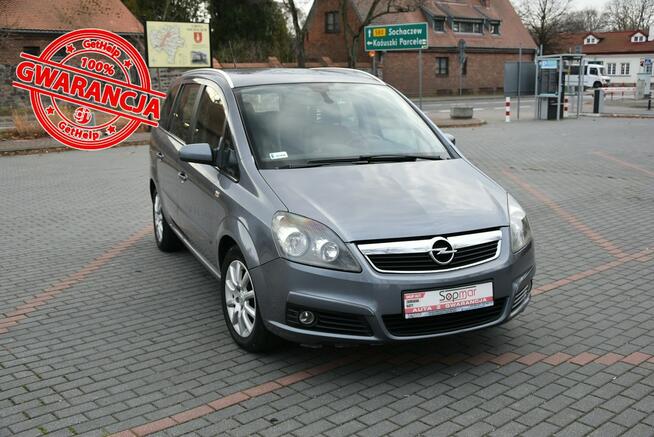 Opel Zafira 1.8 16v 140KM LPG 2007r. 7os. Klima Skóra Tempomat Polecam Kampinos - zdjęcie 1