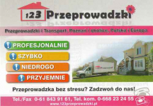 Przeprowadzki Poznań cała Polska i Europa Profesjonlanie