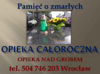 Cmentarz Osobowice, Wrocław, t 504746203, osobowicki, sprzątanie grobu Psie Pole - zdjęcie 2