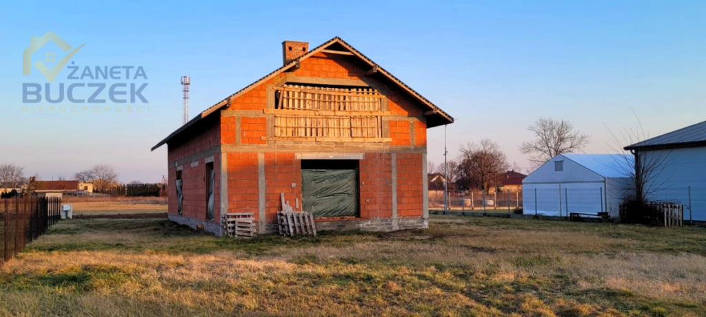 Sprzedam dom w stanie surowym w Młodzieszynie Młodzieszyn - zdjęcie 4