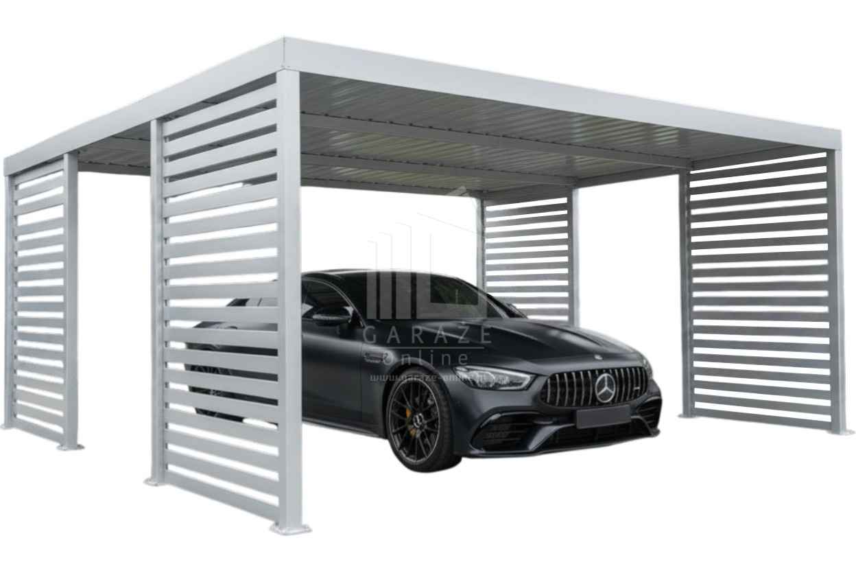 Carport PREMIUM - Wiata samochodowa 5x5  dodatkowa zabudowa ID1175 Chodzież - zdjęcie 1