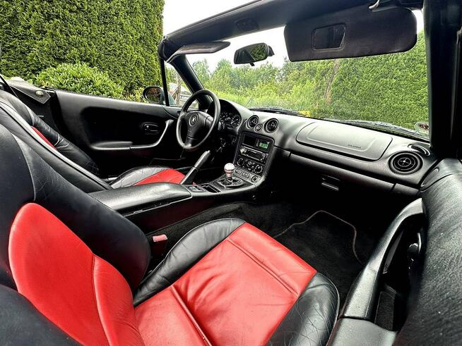 Mazda MX-5 1.6i 110KM Skóry Bardzo Ładny Egzemplarz Zarejestrowana Wrocław - zdjęcie 8