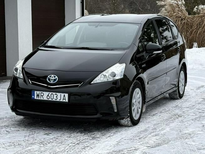 Toyota Prius+ 1,8HSD 140KM Skóra Zadbane Auto Radom - zdjęcie 1