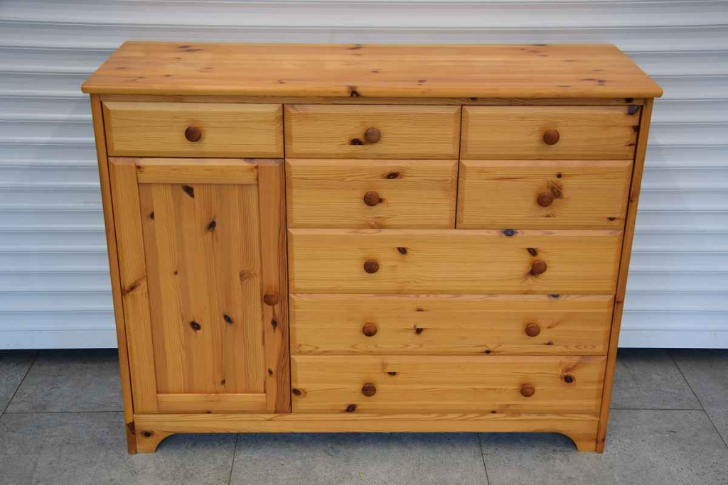 komoda z drewna sosnowego - super stan Olsztyn - zdjęcie 1