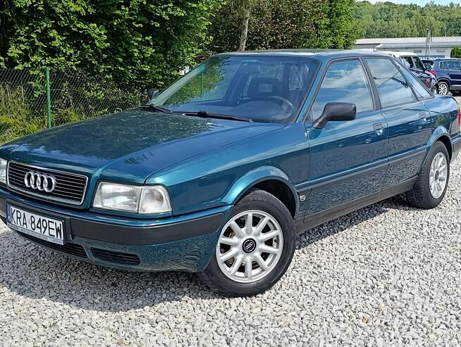 Zadbany bez korozji ,bezwypadkowy Audi 80 B4  2.0 wtrysk jednopunktowy Dulowa - zdjęcie 3