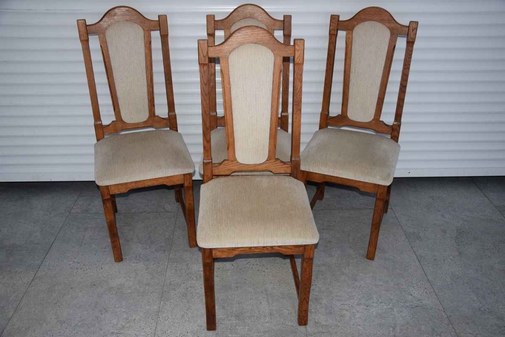 stół rozkładany i 4 krzesła - komplet w super stanie Olsztyn - zdjęcie 8