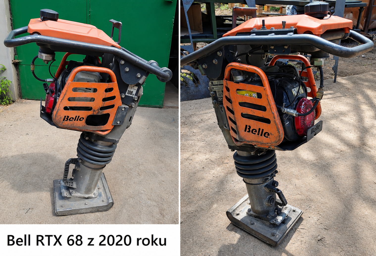 Stopa wibracyjna / ubijak BELLE RTX 68 – 2020 rok Toruń - zdjęcie 1