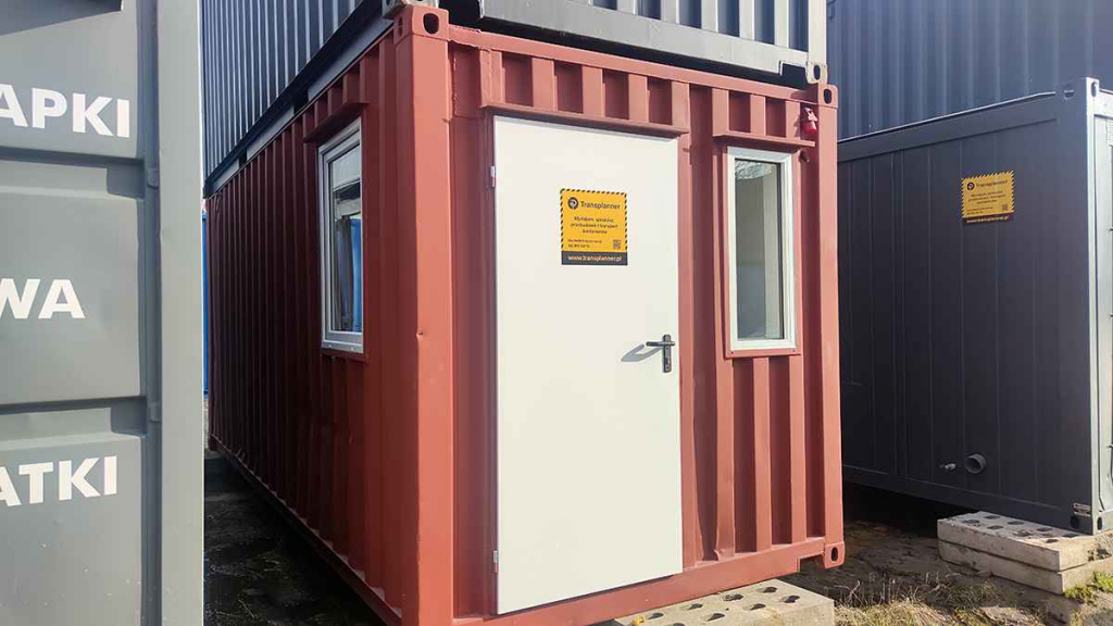 Kontenery Combo - łączone część magazynowa i część biurowa Gdańsk - zdjęcie 8