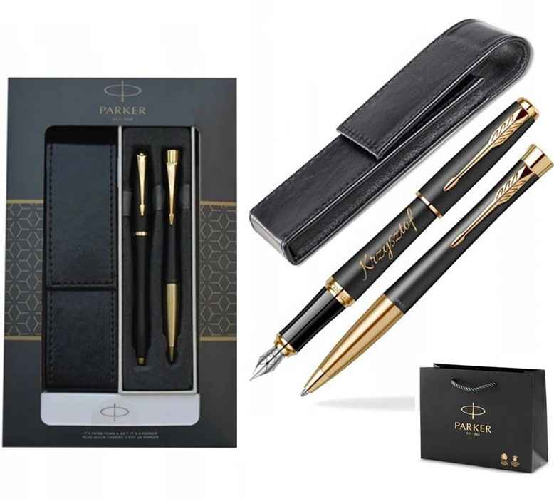 Długopis Parker Urban Czarny Matowy Grunwald - zdjęcie 3