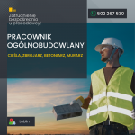 Pracownik ogólnobudowlany (m/k). Gdańsk/Łódź/Rzeszów/Lublin