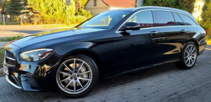 Mercedes E400d 4MATIC AMG Line 330KM Panorama 360° Head-Up ASO Łęczyca - zdjęcie 4