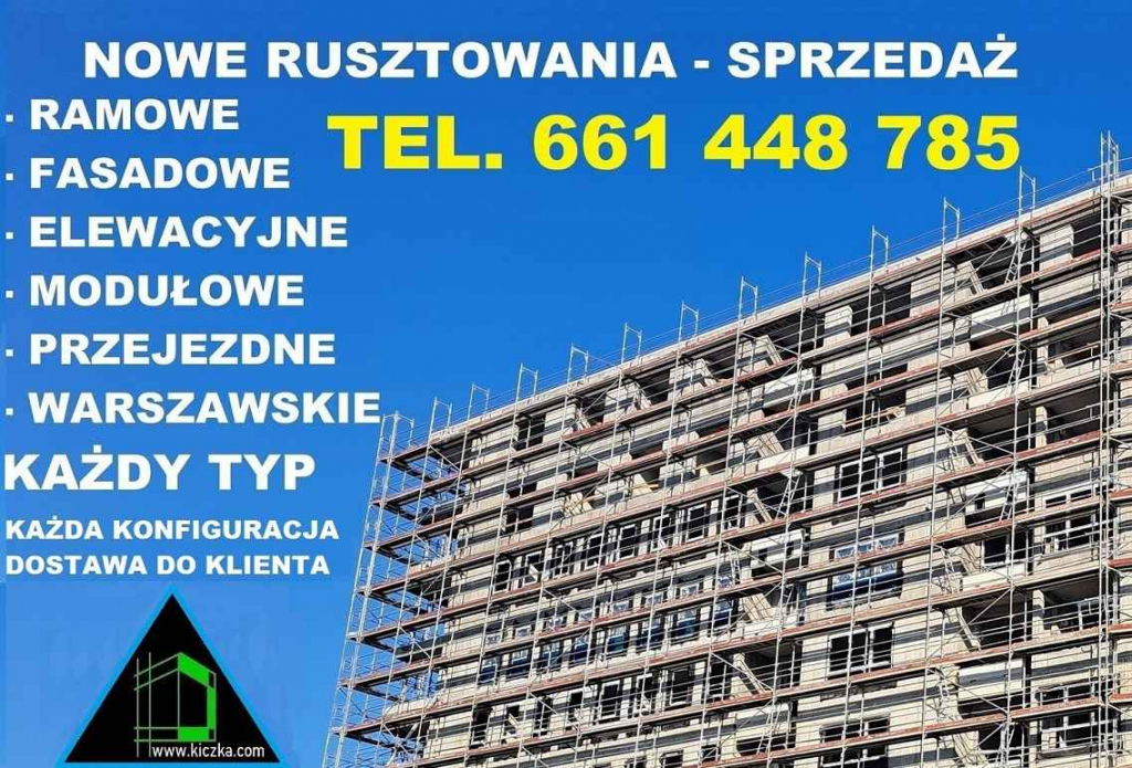 TANIE RUSZTOWANIA Elewacyjne Fasadowe - RUSZTOWANIE 792m2 - Hurtownia Ursus - zdjęcie 5