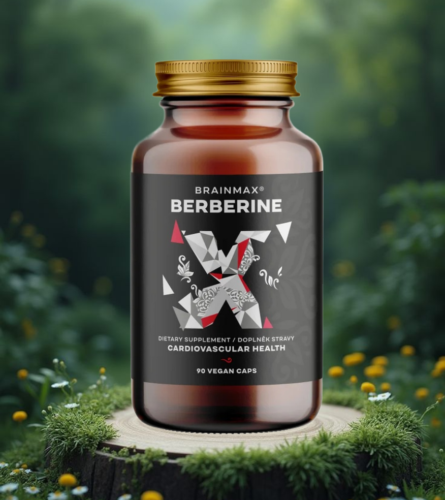 BrainMax Berberine - Optymalizuje Poziom Cholesterolu Grunwald - zdjęcie 1