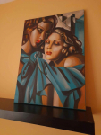 Sprzedam obraz Dziewczyny - Tamara Łempicka 50 na 70 ck