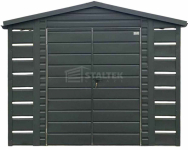 Domek ogrodowy 2x3m 2x wiata 0,5x3m brama blachodach rynny ST226