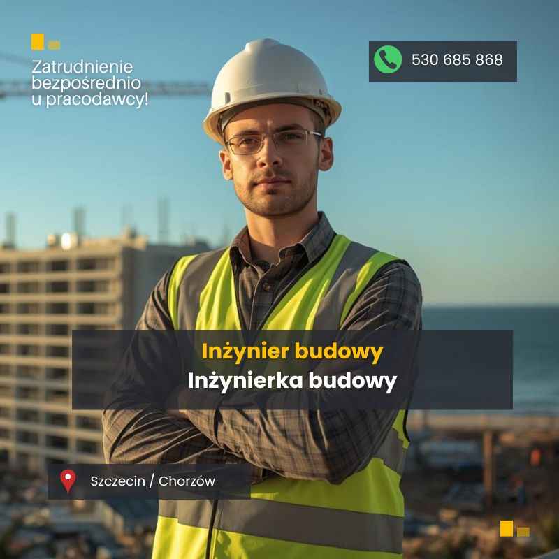 Inżynier budowy / Inżynierka budowy Szczecin - zdjęcie 1