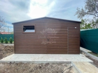 Domek ogrodowy 5,5×4,5 m okno drewnopodobny – dach dwuspadowy ID1228 Rzeszów - zdjęcie 5