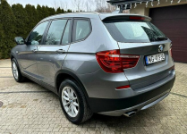 BMW X3 F25 2.0d 185KM XDrive Automat M-Pakiet Zarejestrowana Opłaty Wrocław - zdjęcie 4