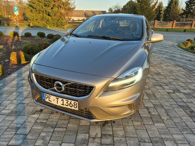 Volvo V40 2.0D2 R-DESIGN navi full led chromy Nowe opony Drelów - zdjęcie 12