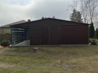 Garaż 6x5 + Wiata 2x5 Drewnopodobny Premium Dwuspadowy Montaż Gratis Krosno - zdjęcie 2