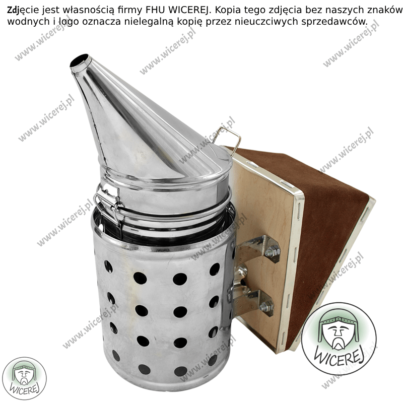 Podkurzacz Premium Nierdzewny Średni z Chłodnicą Odymiacz Miech Jaśliska - zdjęcie 1