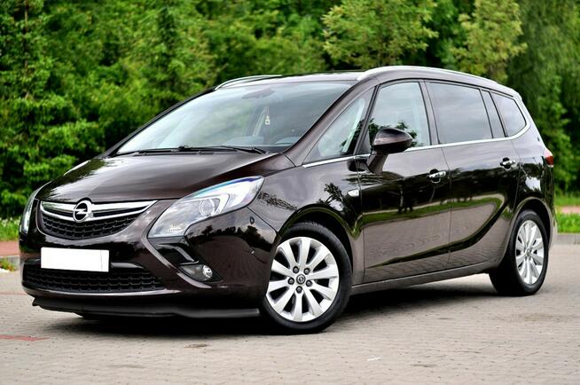Opel Zafira 2.0 Cdti 130 KM Navi Kamera Półskóra 2xParktronik Serwis_ Płock - zdjęcie 1