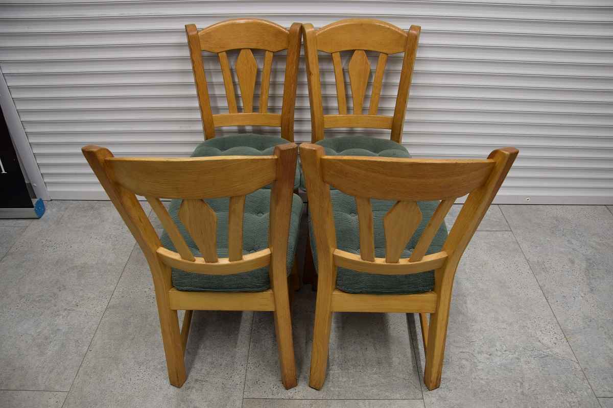 krzesła dębowe 4 sztuki - jak nowe Olsztyn - zdjęcie 3