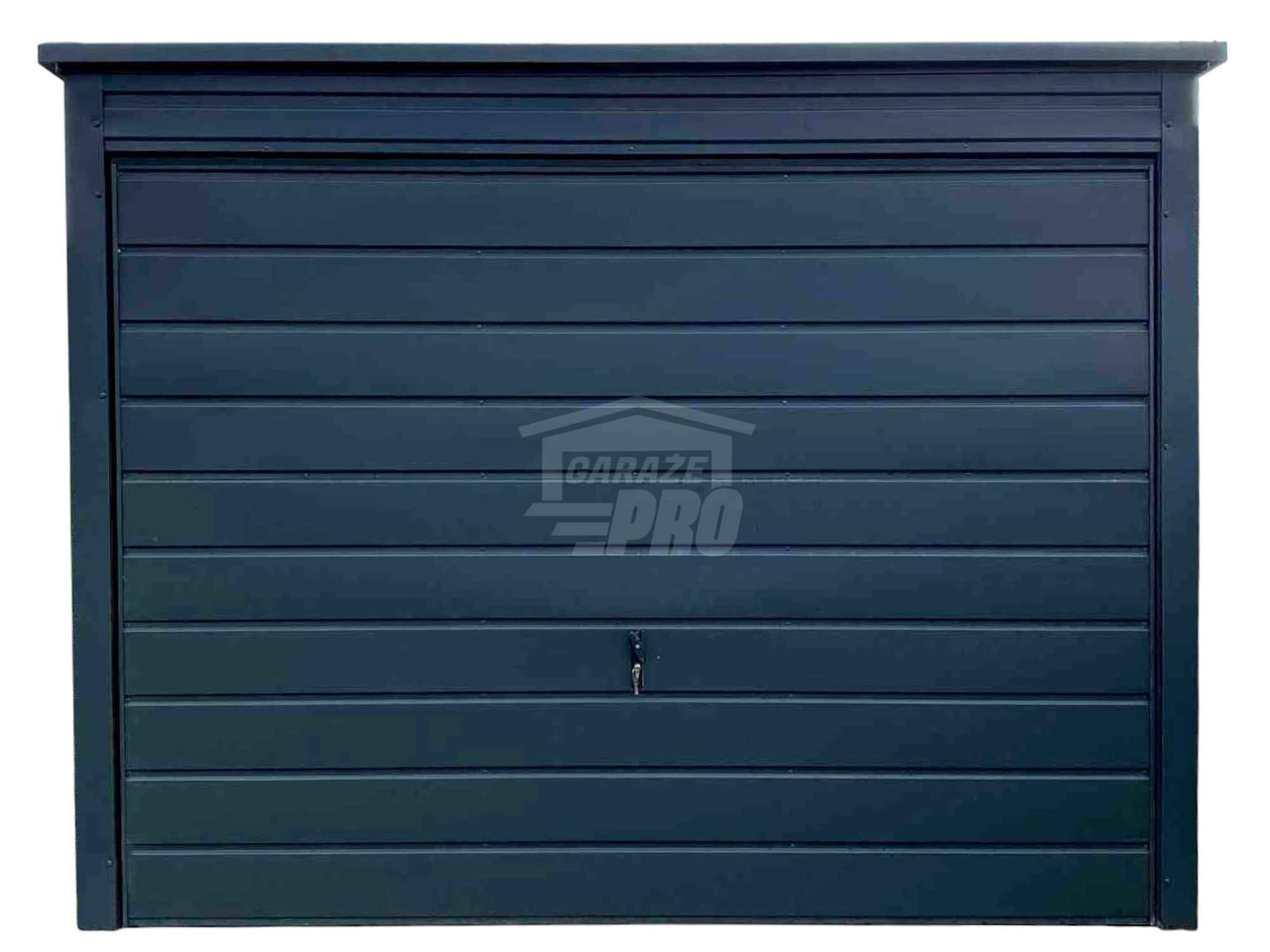 Garaż blaszany 5x7 Brama  Antracyt  Dach dwuspadowy GP564 Szczecin - zdjęcie 1