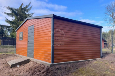 Schowek domek ogrodowy 6x4,5m  drewnopodobny - dach dwuspadowy ID1078 Łańcut - zdjęcie 2