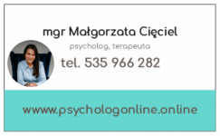 KONSULTACJA PSYCHOLOGICZNA ONLINE Śródmieście - zdjęcie 1