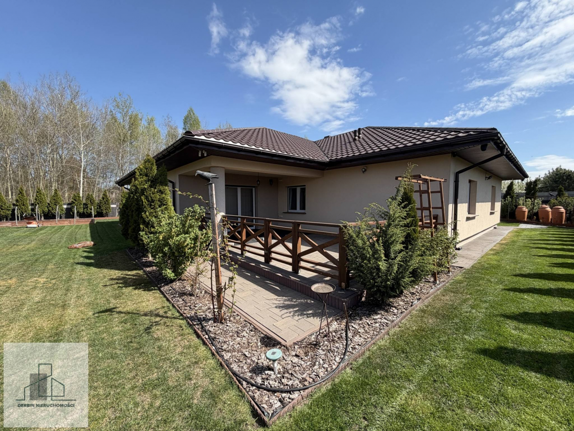 Nowoczesny dom parterowy - gotowy do zamieszkania | zadbany ogród Sochaczew - zdjęcie 4