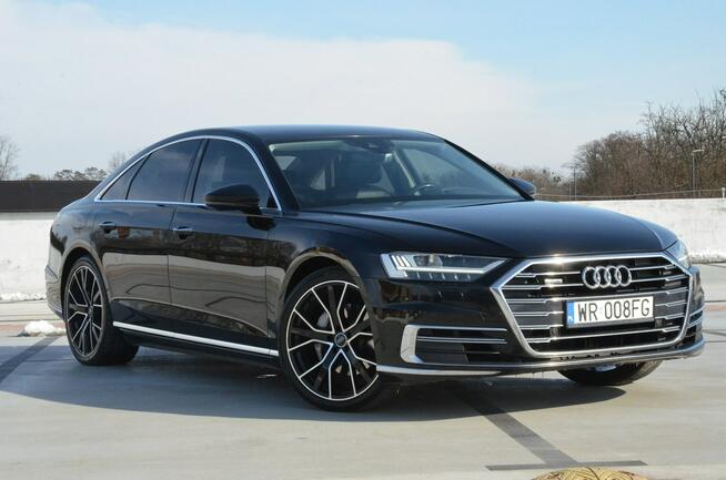 Audi A8 50 TDI 285 KM  Quattro / Matrix/ Dociągi/ Grzania+Wentyle/ Alu Zabrze - zdjęcie 10