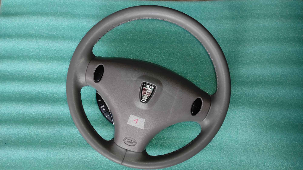 Rover 75 -MG ZT kierownica kolor SZARY z nową skórą. Kłodzko - zdjęcie 2
