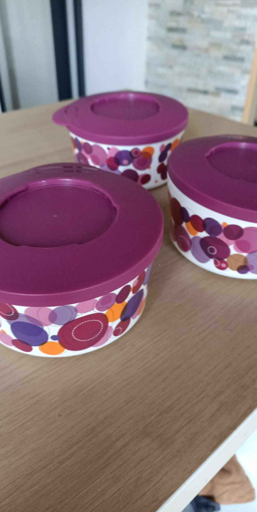 3szt Tupperware ILUMINA pojemnik miska 550mil  - NOWE Śródmieście - zdjęcie 2
