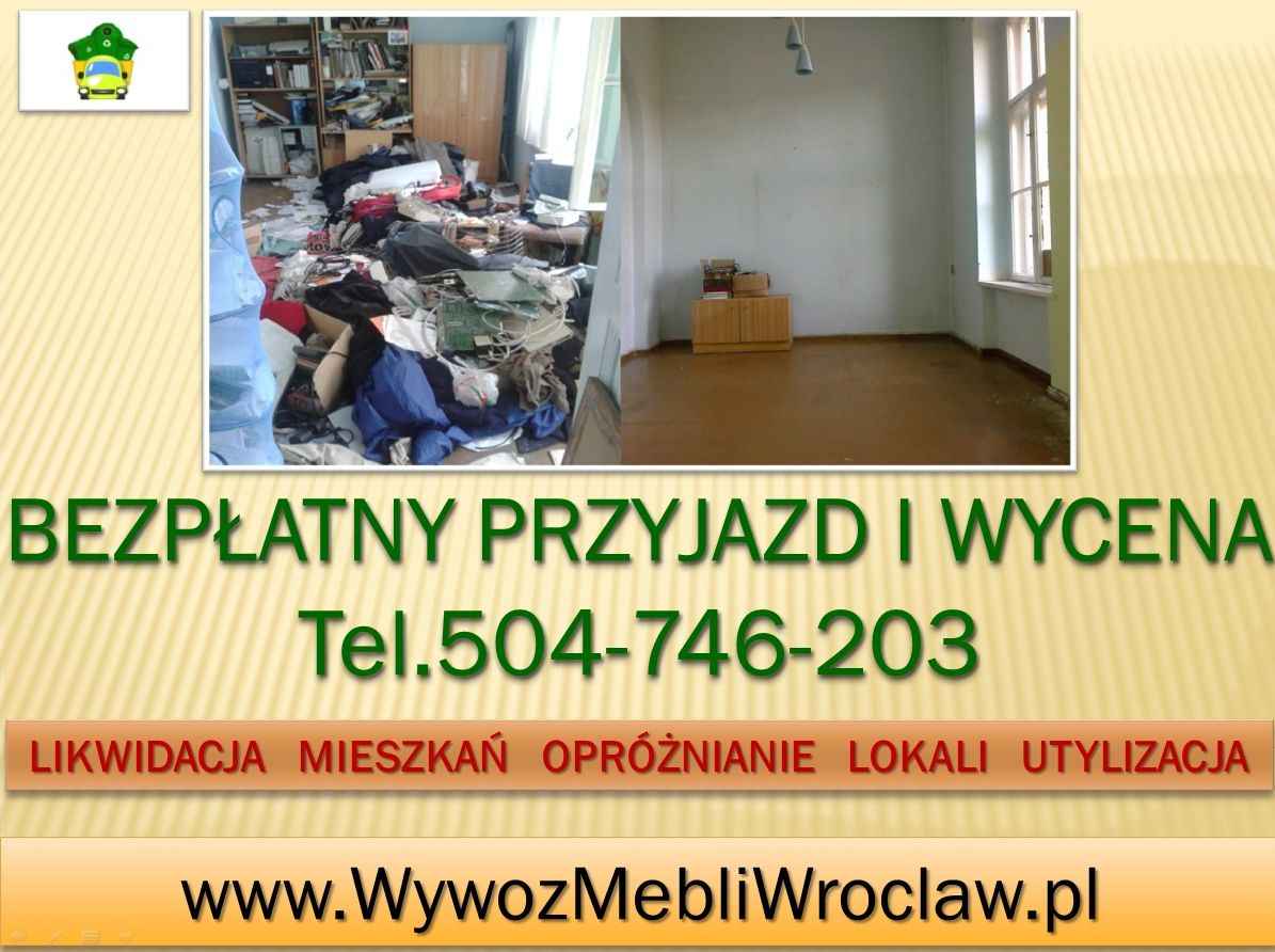 Wywóz mebli, Wrocław, t. 504-746-203 utylizacja, odbiór, rzeczy, cena Psie Pole - zdjęcie 9