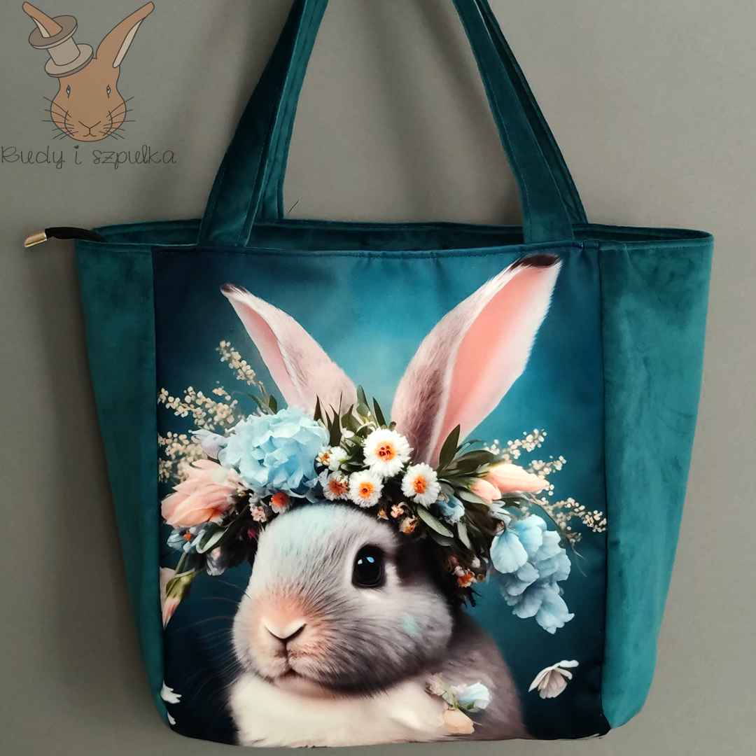 Unikatowe torebki z motywami zwierząt, ręcznie szyte Katowice - zdjęcie 4