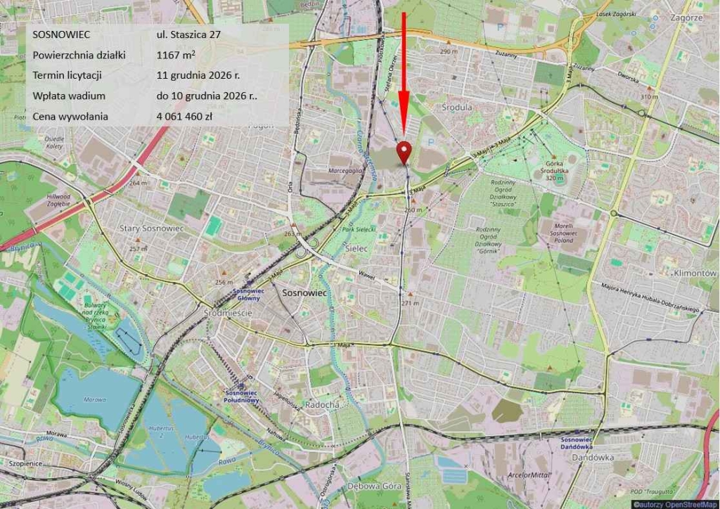Licytacja, budynek usługowo-biurowy, Śląsk Sosnowiec - zdjęcie 5