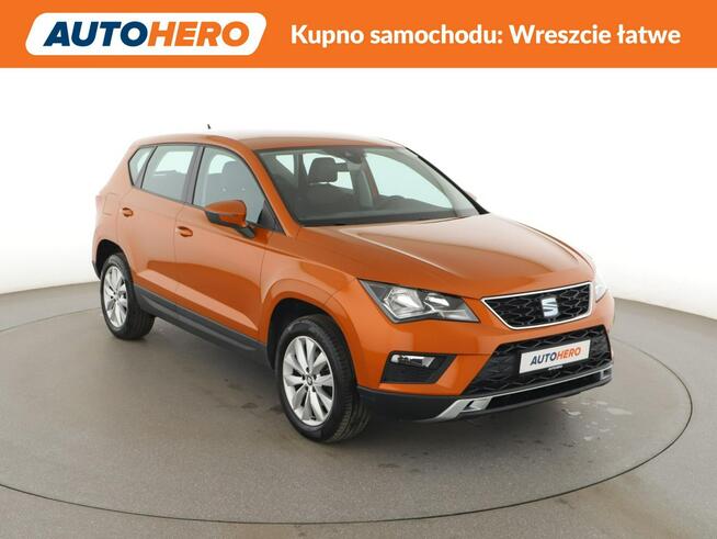 Seat Ateca ACC blis DSG navi kamera webasto auto klima alcantara Warszawa - zdjęcie 10