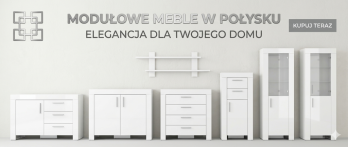 Nowa Kolekcja  Cezar w Matowej Bieli - Półka Cezar 25 Zabrze - zdjęcie 2