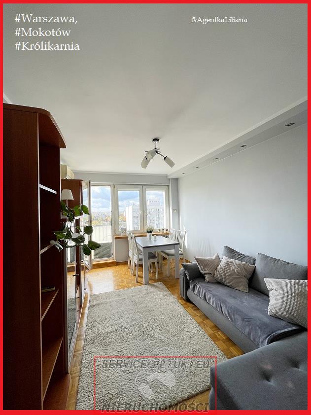 #Warszawa #Mokotów #Królikarnia 2pok do wejścia Warszawa - zdjęcie 4