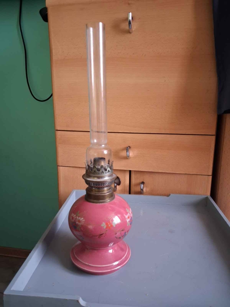 Sprzedam Francuską lampę naftową w stylu vintage Sosnowiec - zdjęcie 1